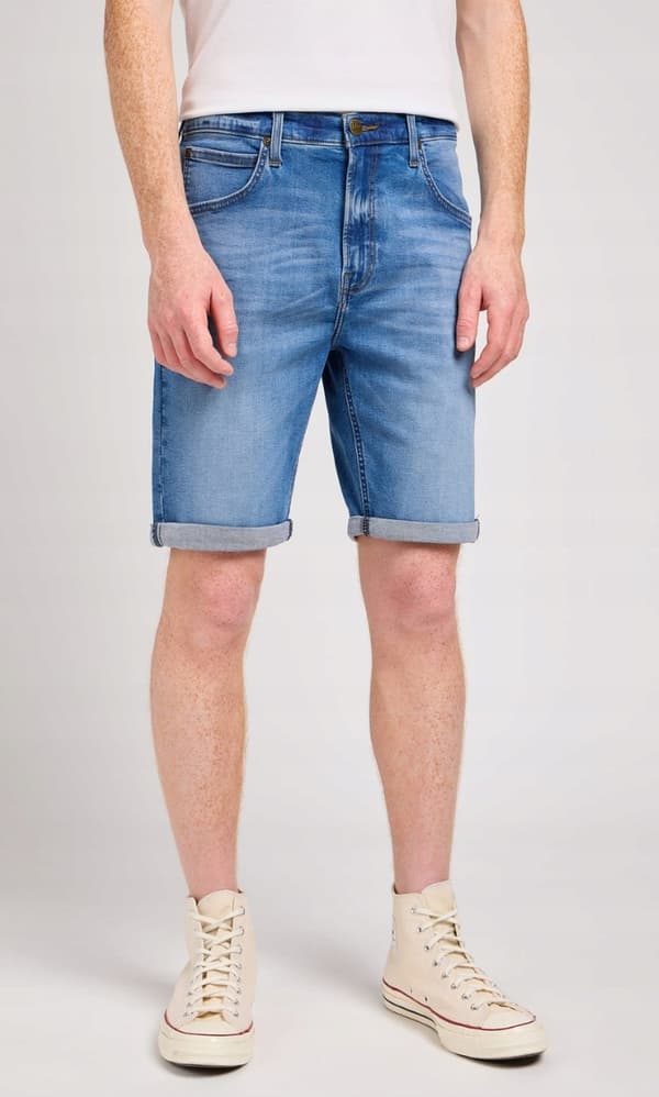 Lee 5 POCKET SHORT Carrier Blå JEANSSHORTS W38