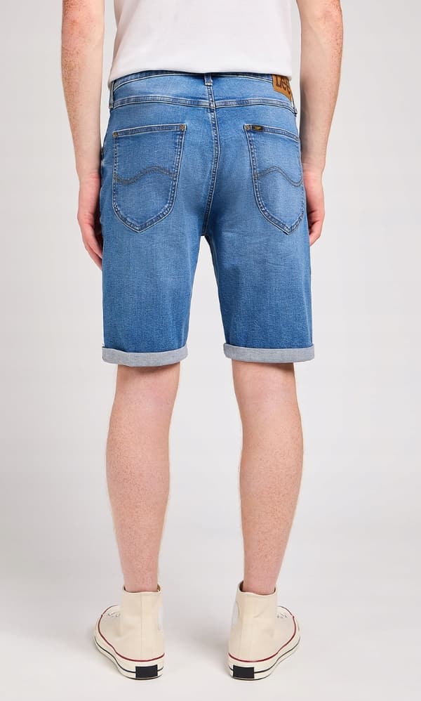 Lee 5 POCKET SHORT Carrier Blå JEANSSHORTS W38
