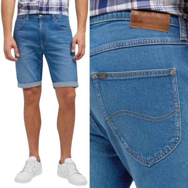 Lee 5-FICKORS SHORT Sea Side JEANS SHORTS W38