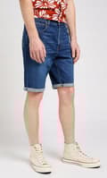 Miniatyrbild 3 av 7: Lee 5-FICKORS SHORT Springfield JEANSSHORTS W36
