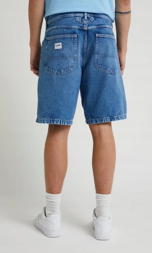 Lee 90'ER SHORT Relax Worn LØSE JELT W33