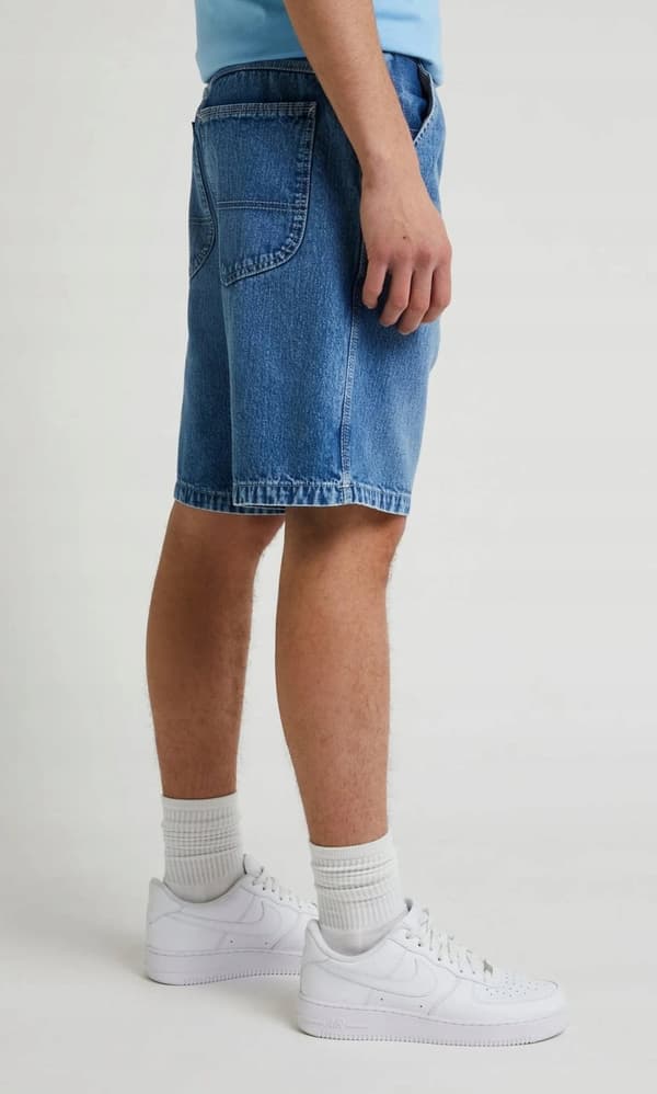 Lee 90'ER SHORT Relax Worn LØSE JELT W33