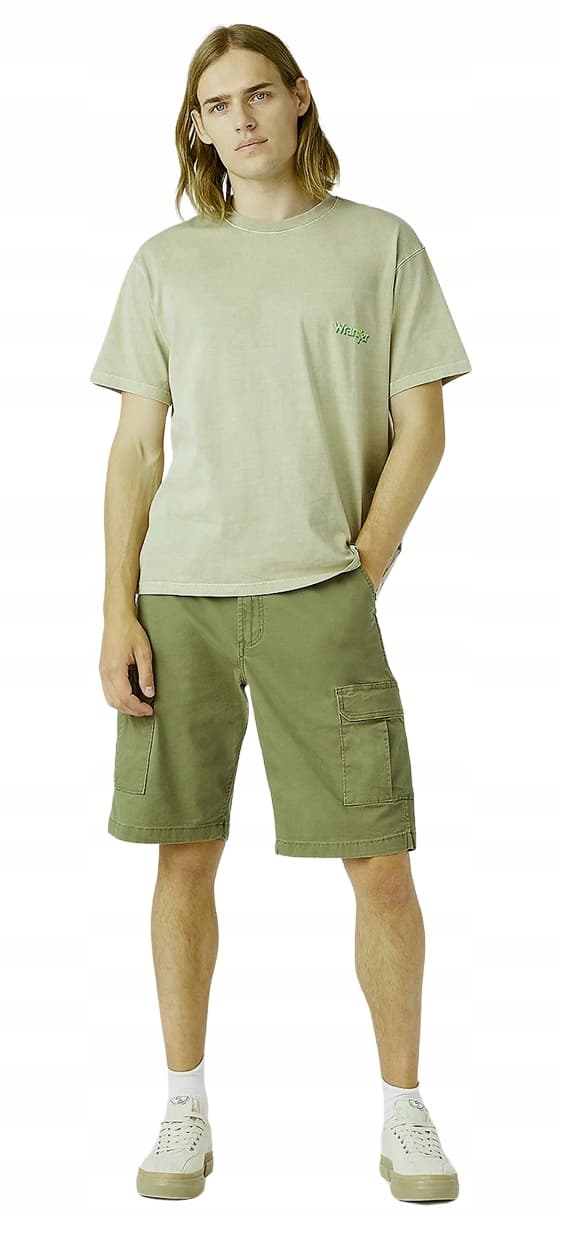 Wrangler CASEY JONES CARGO SHORTS Tone Green SHORTS GRØN W32