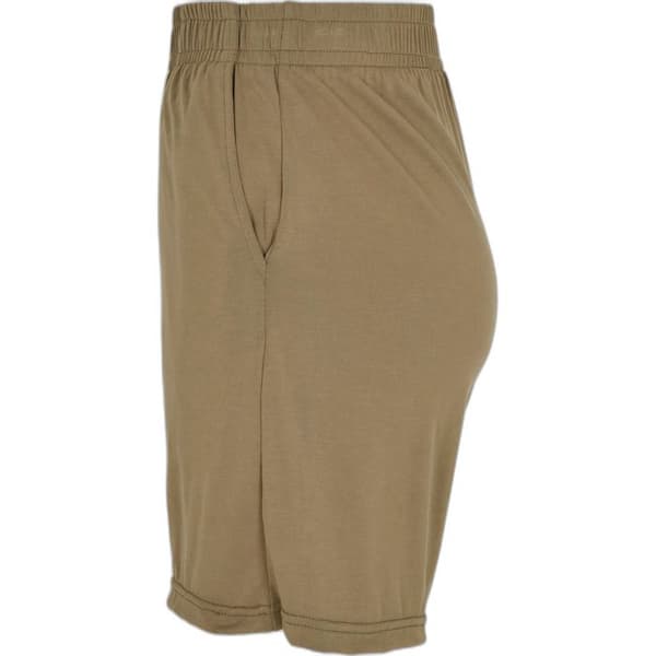 Kort Dam - Urban Classics - Kaki - Mjuk Modalväv - Elastisk Midja - Loose Fit