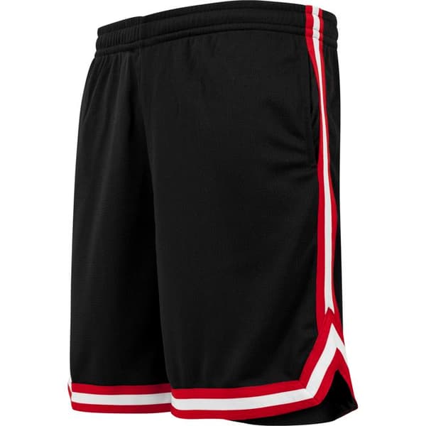 T-shirt - Urban Classic - Rand - Svart/Röd/Vit - 100% Polyester - Bred passform