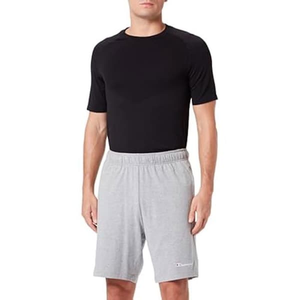 Bermudashorts för män - Champion Legacy Authentic Pants - Svarta - Fitness - Andas