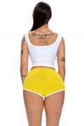 Miniatyrbild 9 av 10: Damshorts Sport Bekväma shorts Gul XL