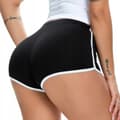 Miniatyrbild 1 av 10: Damsportshorts Bekväma shorts Svart M