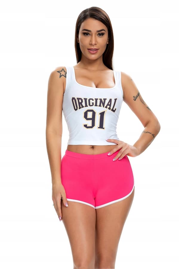 Damshorts Sport Bekväma shorts Rosa M