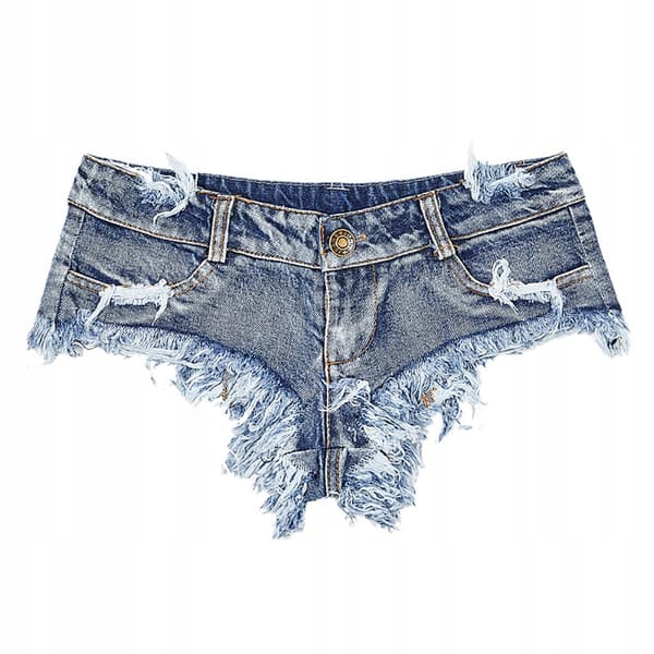 Shortsit LYHYET FARKUT Naisten KORKEAVYÖTÄRÖISET SHORTSIT Skimpy SEXY Koko L
