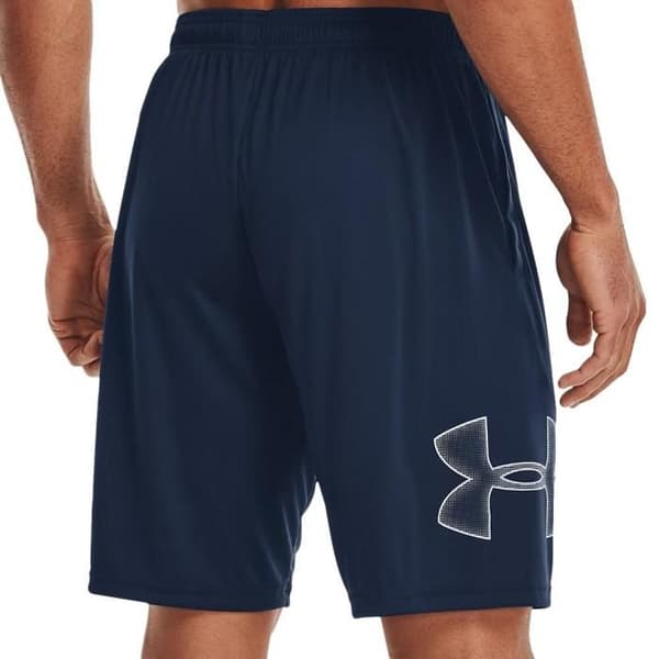 Sportshorts - Under Armour - Tech Graphic - Marinblå - Syntetiska fibrer - Regular passform