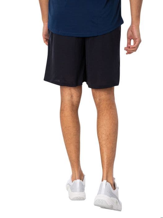 Kort för män - Under Armour - Tech Mesh 1328705-001 - Svart - Lätt passform - 100% Polyester