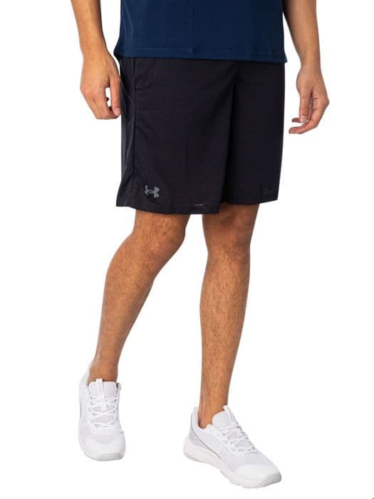 Kort för män - Under Armour - Tech Mesh 1328705-001 - Svart - Lätt passform - 100% Polyester