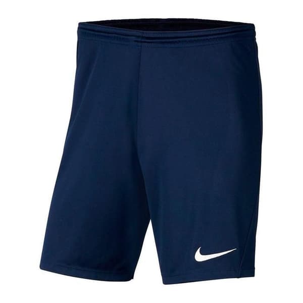 Kort fotbollsshorts för barn - Nike - Y NK DRY PARK III - Blå - Andningsbar - Ej vattentålig