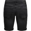 Miniatyrbild 2 av 2: Short i Jean - Only And Sons - Casual - Svart - 72% bomull - 26% polyester