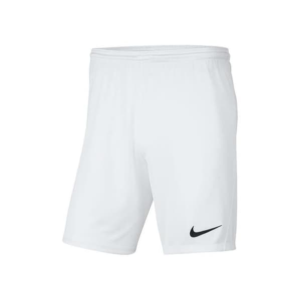 Shorts - NIKE - JR Park III Knit - Barn - Polyester - Vanlig - Vit