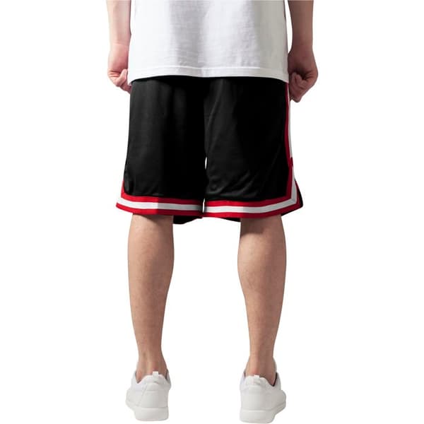 T-shirt - Urban Classic - Kort Urban Classic Rand - Svart/Röd/Vit - Large - 100% Polyester