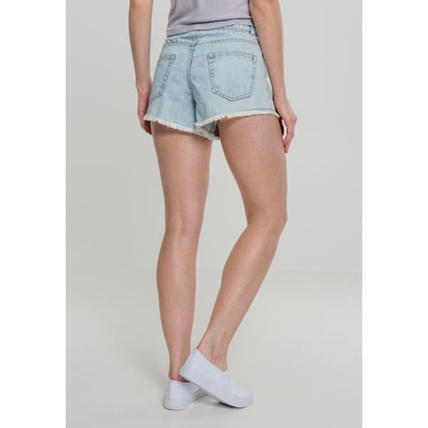Kort Femme - Urban Classics - Denim Hot - Åtsittande - Blå - Bekväm