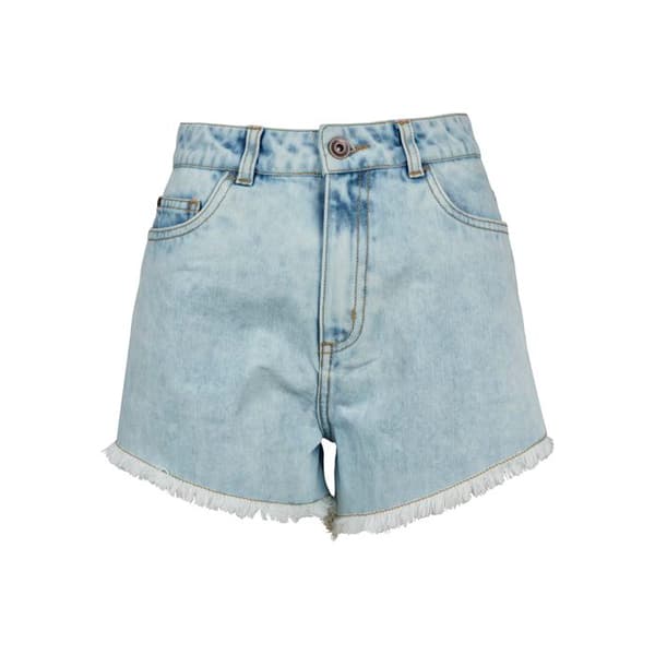 Kort Femme - Urban Classics - Denim Hot - Åtsittande - Blå - Bekväm