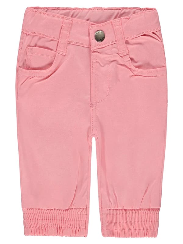 Tyttöjen kangashousut, pinkki, Kanz