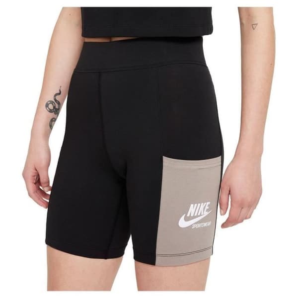 Cykelshorts - Nike - W NSW HR Bike Short HTG - Svart - Dam - Andningsbar