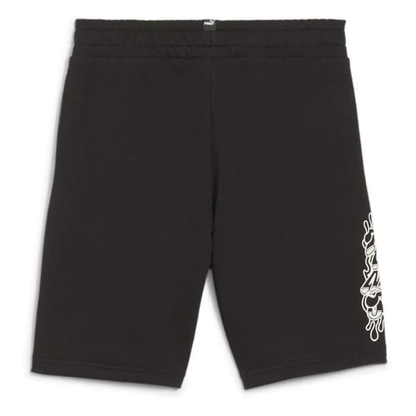 Kort - Puma - Ess+ Mid 90s - Svart - Barn - 68% Bomull, 32% Återvunnet Polyester