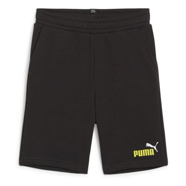 Kort Noir/Grön Barn Puma ESS+2