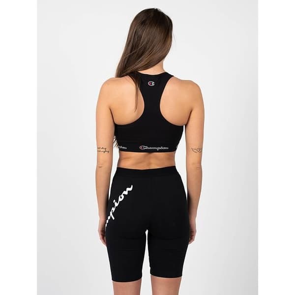 Spodenki Champion 112632 Woman Slim Fit - Svart - 90 % bomull, 10 % elastan