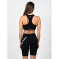Miniatyrbild 3 av 4: Spodenki Champion 112632 Woman Slim Fit - Svart - 90 % bomull, 10 % elastan