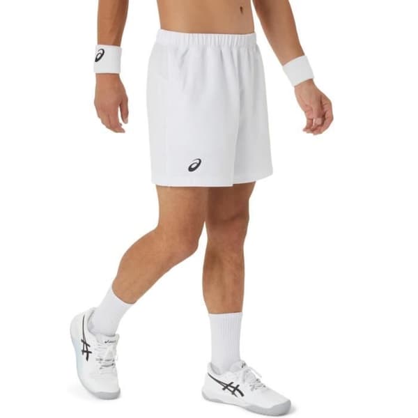 Kort Tennis Herr ASICS COURT TENNIS 9IN Vit - Andas - Återvunna material