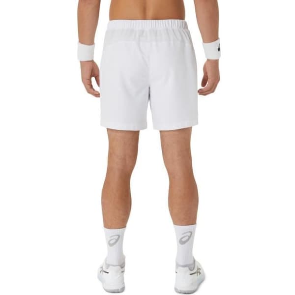 Kort Tennis Herr ASICS COURT TENNIS 9IN Vit - Andas - Återvunna material