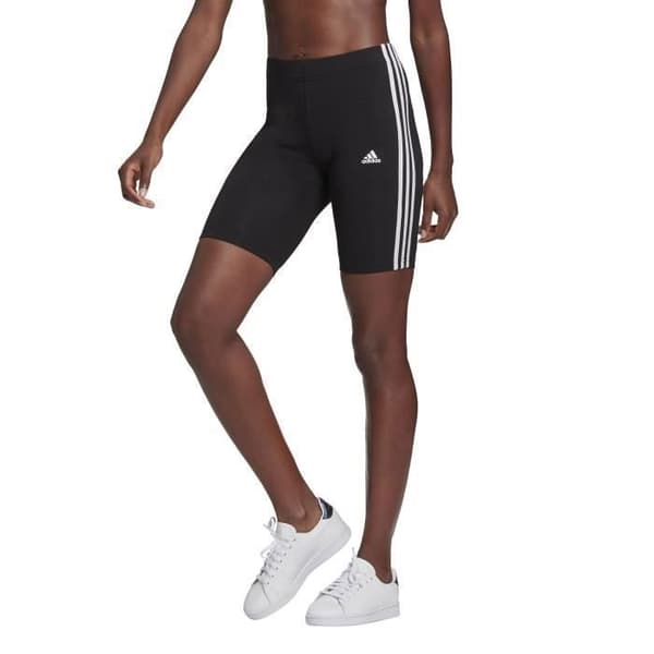 Short - Adidas - Essentials - Dam - Svart - Tight - 93% bomull, 7% elastan