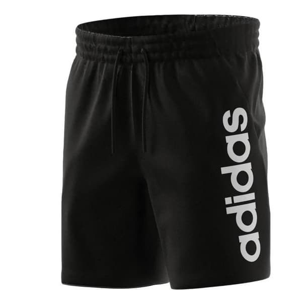 Kort - Adidas - IC0062 - Svart - 68% bomull - Elastisk midja