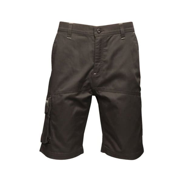Cargo Byxor - Regatta Professional - HEROIC - Svart - Polycotton Tyg - Vattenavvisande Finish