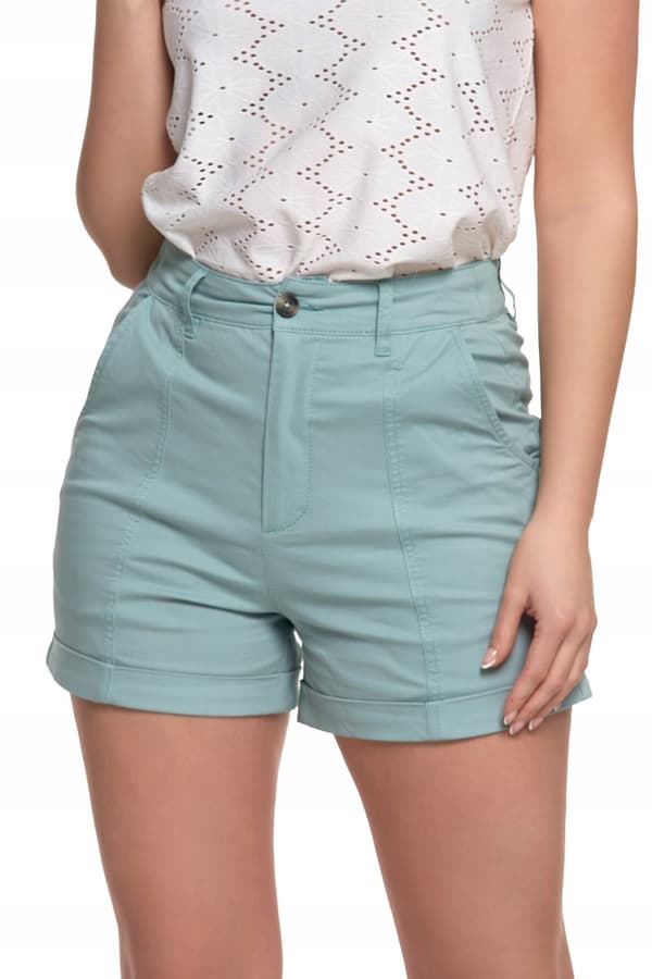 Damshorts Shorts med skärp Bomull Bekväma med fickor MORAJ S