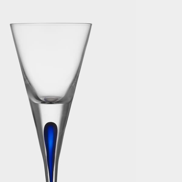 Intermezzo Blue Shot Glass, 6cl - Orrefors