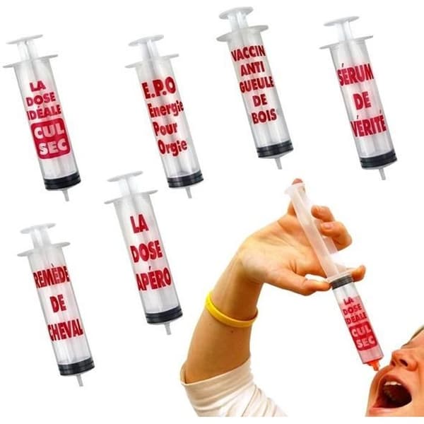 Shotglasögon - Original - Set om 6 - Kapacitet 30ml - Plast - Humoristisk