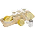 Miniatyrbild 1 av 2: Tequila service träskiva och 6 skjutglas