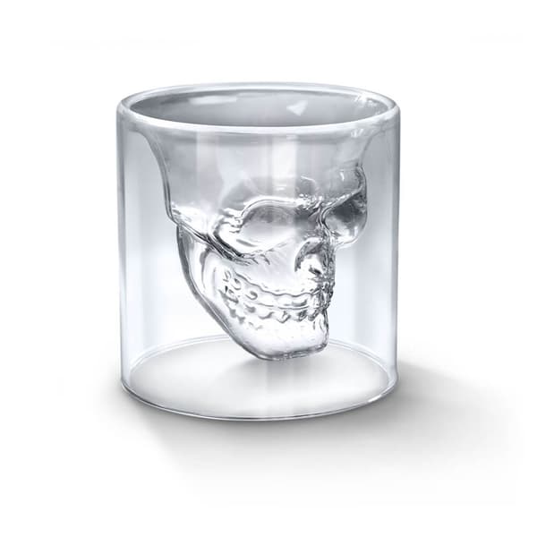 Shotsglas Dödskalle