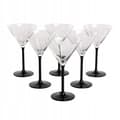 Miniatyrbillede 1 af 2: Sæt med ONYX Martini- og cocktailglas, 6 stk.