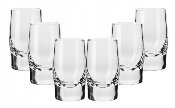 Vodkaglas holdbare klassiske 50 ml 6 stk.