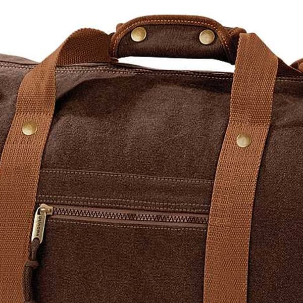 Quadra Vintage Canvas Holdall Duffle Bag - 45 Litres (Pack of 2)