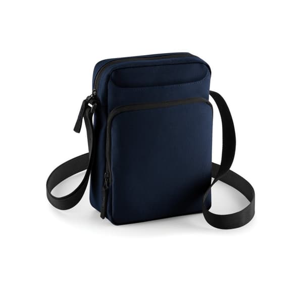 Bagbase Across Shoulder Strap Cross Body Bag French Navy One Size