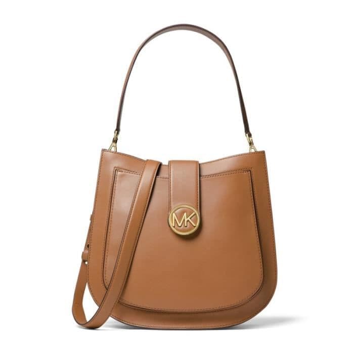 MICHAEL KORS Skuldertaske LILLIE 30F8G0LM3T LG HOBO Brun Kvinder