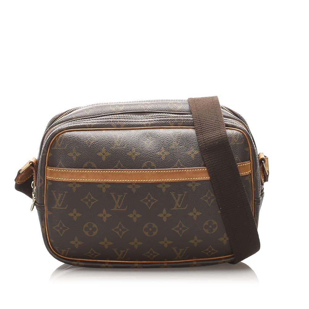 Louis Vuitton Monogram Reporter PM Brown