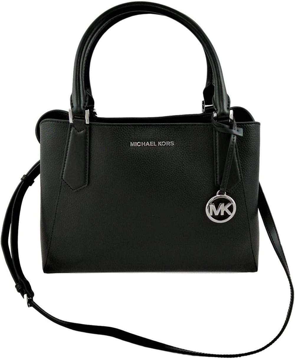 Michael Kors Kimberly Svart Stor East West Crossbody-väska