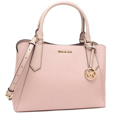 Michael Kors Kimberly Rosa Stor East West Crossbody-väska