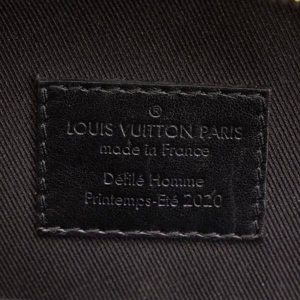 Pre-owned Louis Vuitton Monogram Tuffetage Vertical Soft Trunk Brown