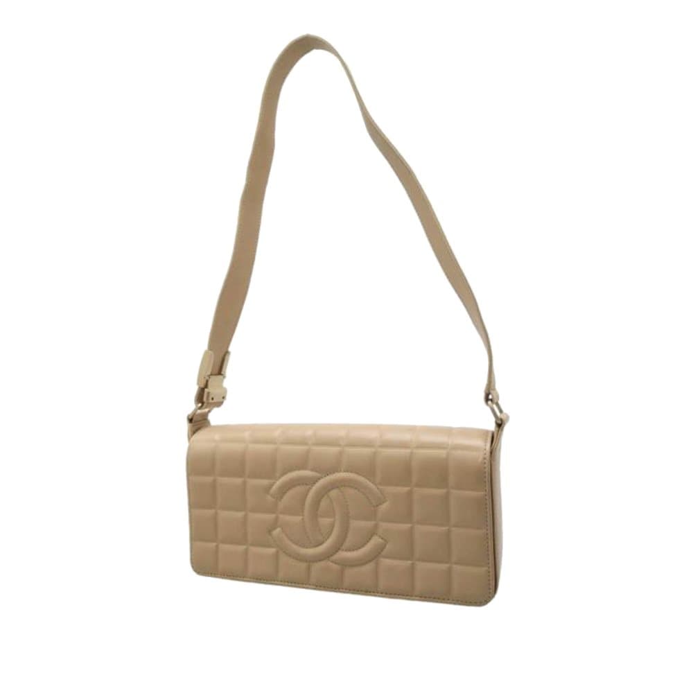 Pre-owned Chanel Chocolate Bar Shoulder Bag Brown