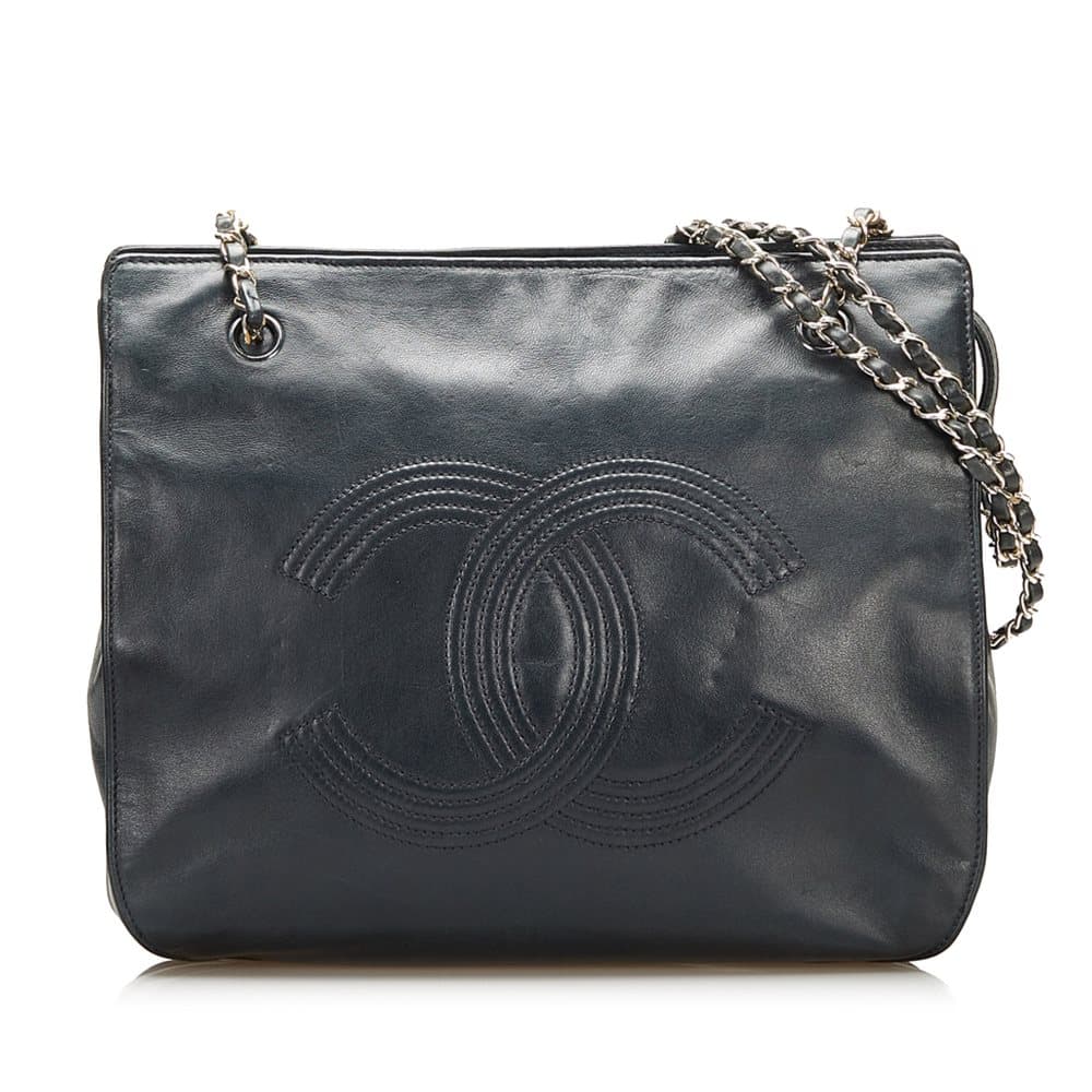 Pre-owned Chanel CC Shoulder Bag Black